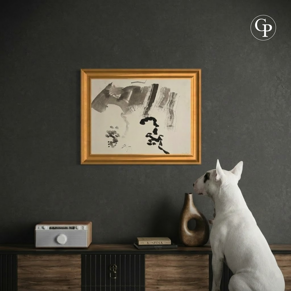 Hanna BEN-DOV (1919–2009)  "Profil Chimérique"  Circa 1960